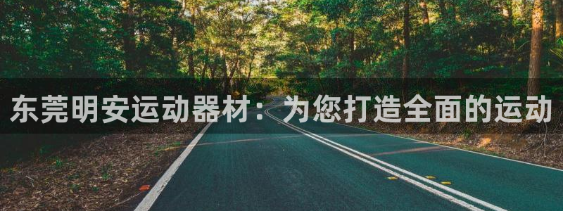 k1体育官网下载招商：东莞明安运动器材：为您打造全面